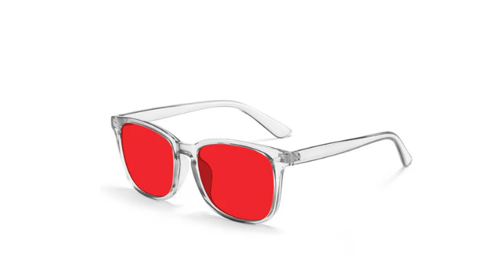 BLUVİA®  Unisex Kırmızı Camlı Mavi Işık  Gözlüğü